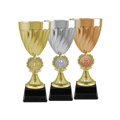 КОМПЛЕКТ КУБКОВ МАНСУР 1,2,3 МЕСТО (40см) КОМПЛЕКТ КУБКОВ МАНСУР 1,2,3 МЕСТО (40см)